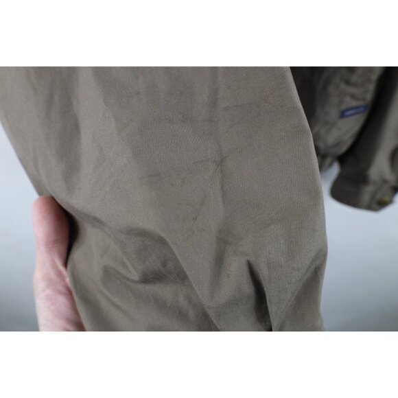 Vintage 90s Members Only Mens Large Faded Full Zip Windbreaker Bomber Jacket - Picture 7 of 16